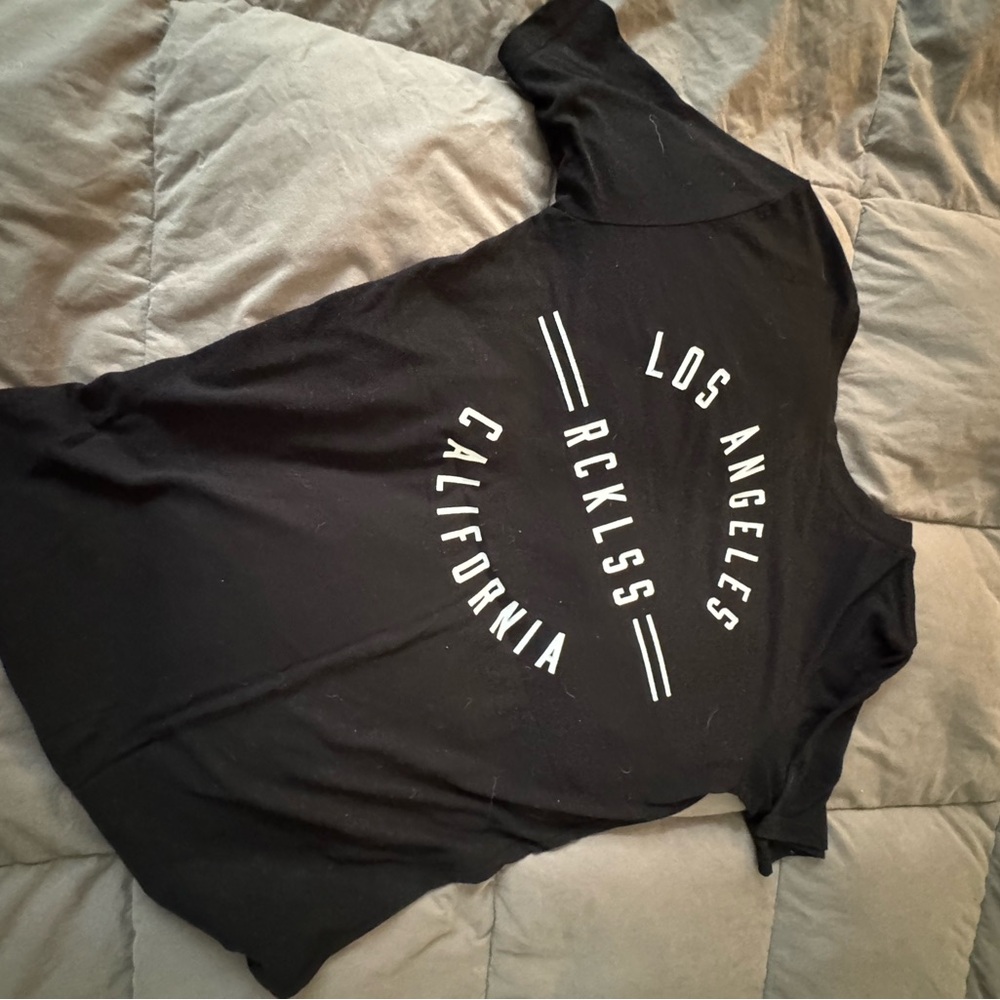 Young & Reckless Black Short Sleeve Tee